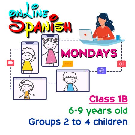 Register Mondays Online Class 1B